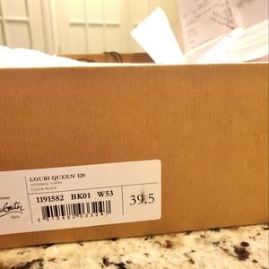 Christian Louboutin Loubi queen 120cm size 39.5